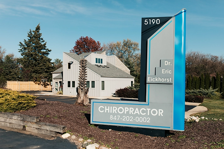 Chiropractic Palatine IL Clinic Sign